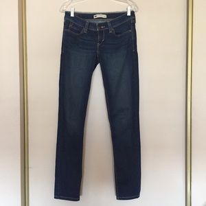 Levi's low rise Demi curve skinny jean
